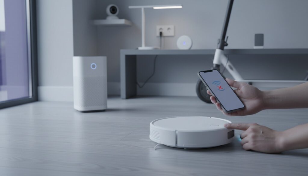 Почему робот-пылесос Xiaomi не подключается к телефону